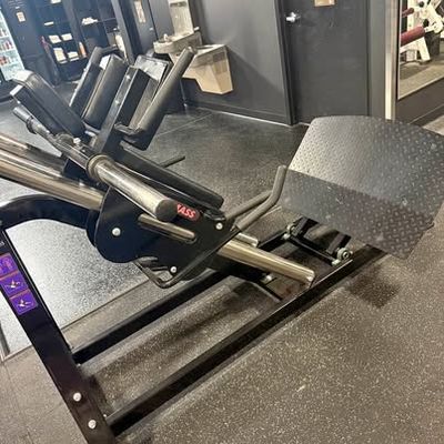 Megamass Hack Squat plate loaded machine!!!