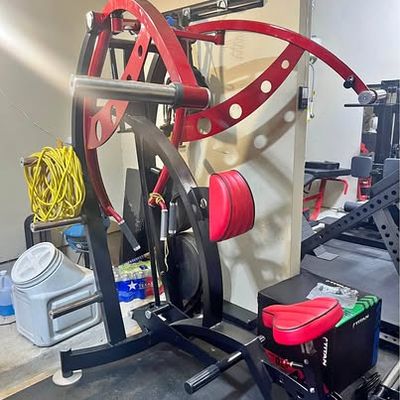 Panatta replica DY row with lift assist.