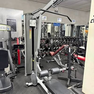 Awesome Pull Down Lat & Row & Tricep Workout Gym Workout Mac