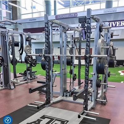 Rogers Athletics - Mega Duel Rack w/ Lat Pulldown Low Row & Adjustable Cable Tower